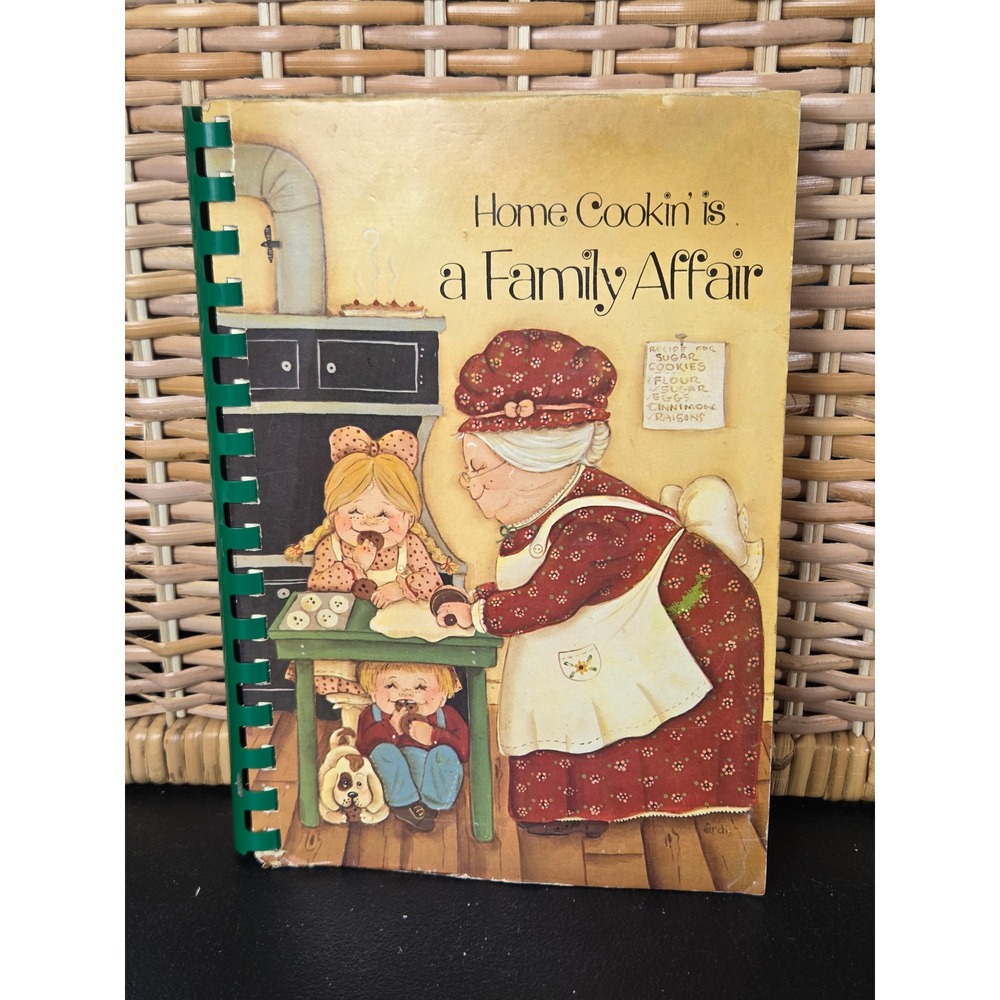 Vintage Home Cookin‎ is a Family Affair Surry County NC School Recipe Cookbook